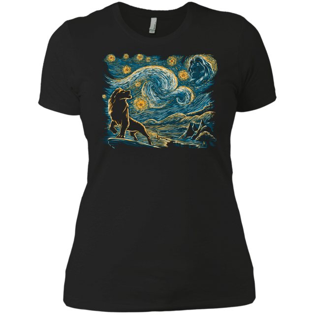 T-Shirts Black / X-Small Starry King Women's Premium T-Shirt