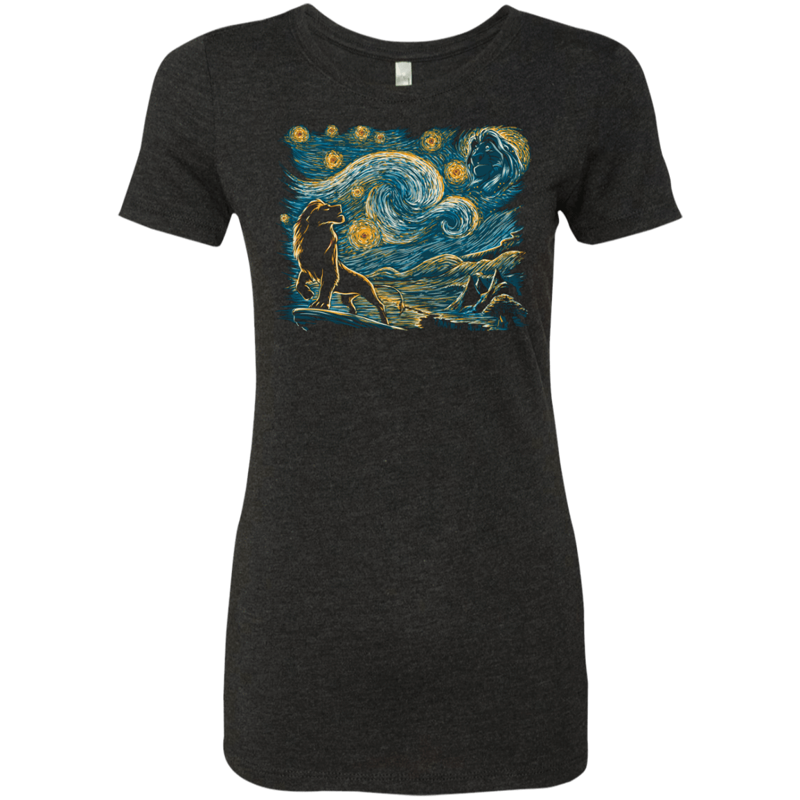 T-Shirts Vintage Black / S Starry King Women's Triblend T-Shirt