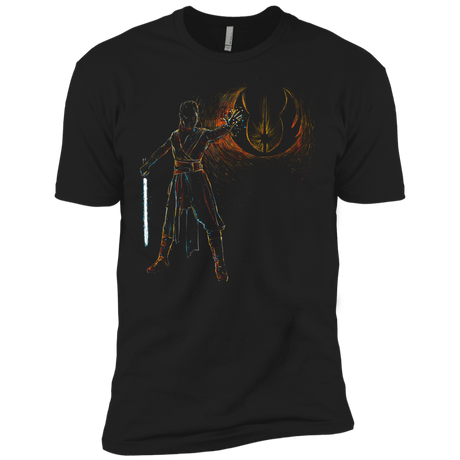 T-Shirts Black / X-Small Starry knight Rey Men's Premium T-Shirt