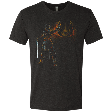 T-Shirts Vintage Black / Small Starry knight Rey Men's Triblend T-Shirt