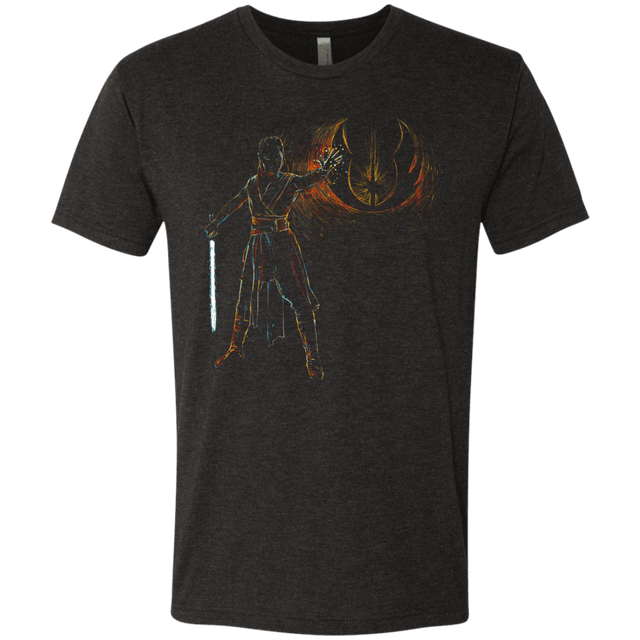 T-Shirts Vintage Black / Small Starry knight Rey Men's Triblend T-Shirt
