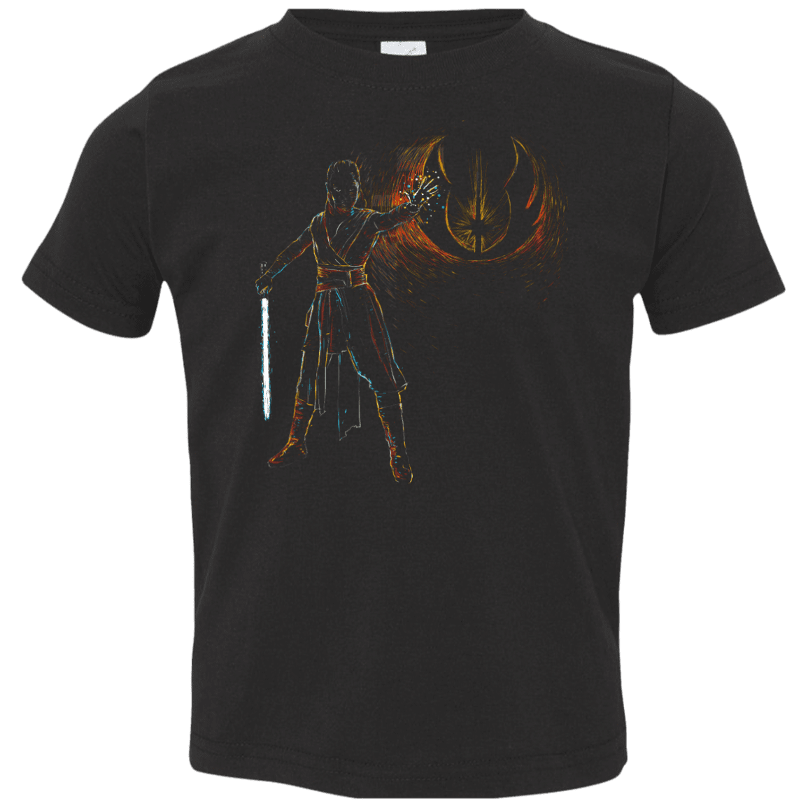 T-Shirts Black / 2T Starry knight Rey Toddler Premium T-Shirt