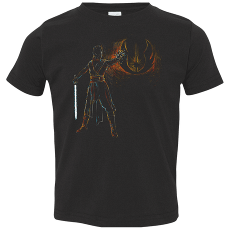 T-Shirts Black / 2T Starry knight Rey Toddler Premium T-Shirt