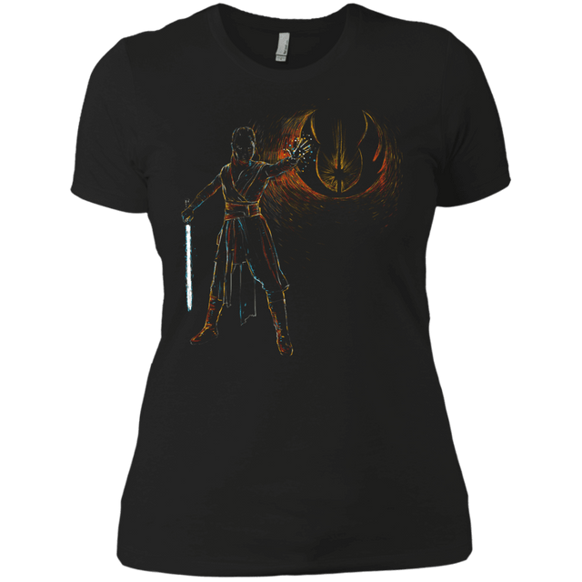T-Shirts Black / X-Small Starry knight Rey Women's Premium T-Shirt