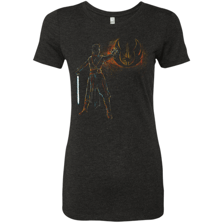 T-Shirts Vintage Black / Small Starry knight Rey Women's Triblend T-Shirt