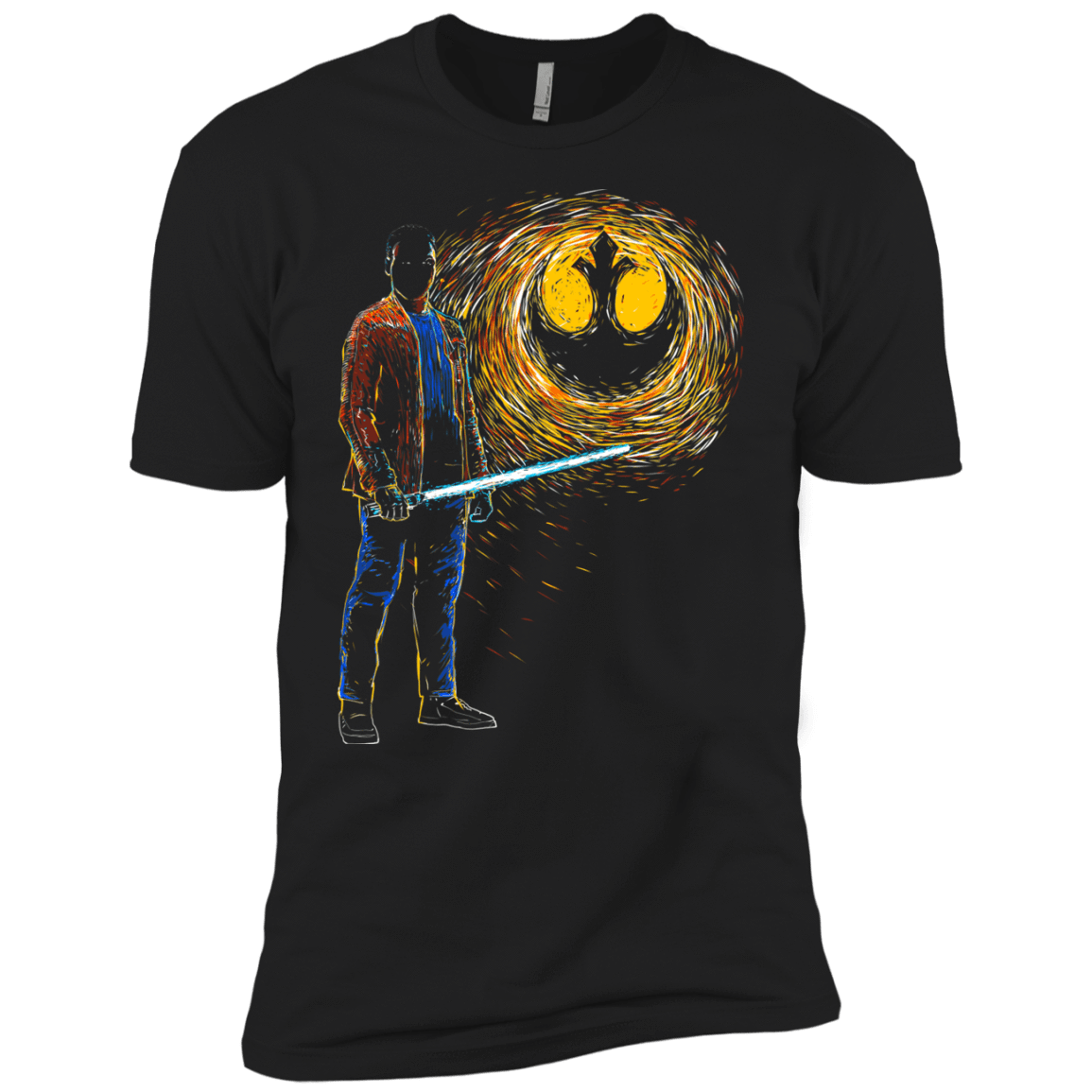 T-Shirts Black / YXS Starry knights Finn Boys Premium T-Shirt