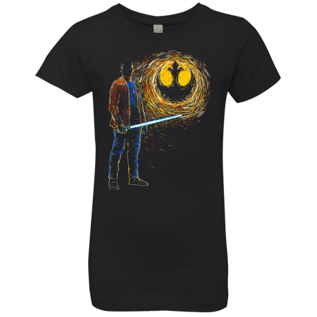 T-Shirts Black / YXS Starry knights Finn Girls Premium T-Shirt