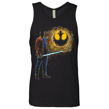 T-Shirts Black / Small Starry knights Finn Men's Premium Tank Top
