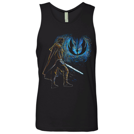 T-Shirts Black / Small Starry knights Luke Men's Premium Tank Top