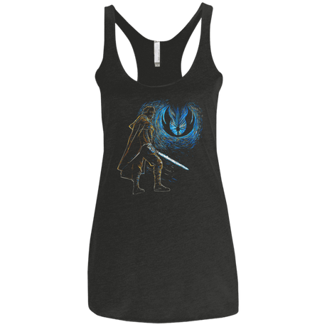 T-Shirts Vintage Black / X-Small Starry knights Luke Women's Triblend Racerback Tank