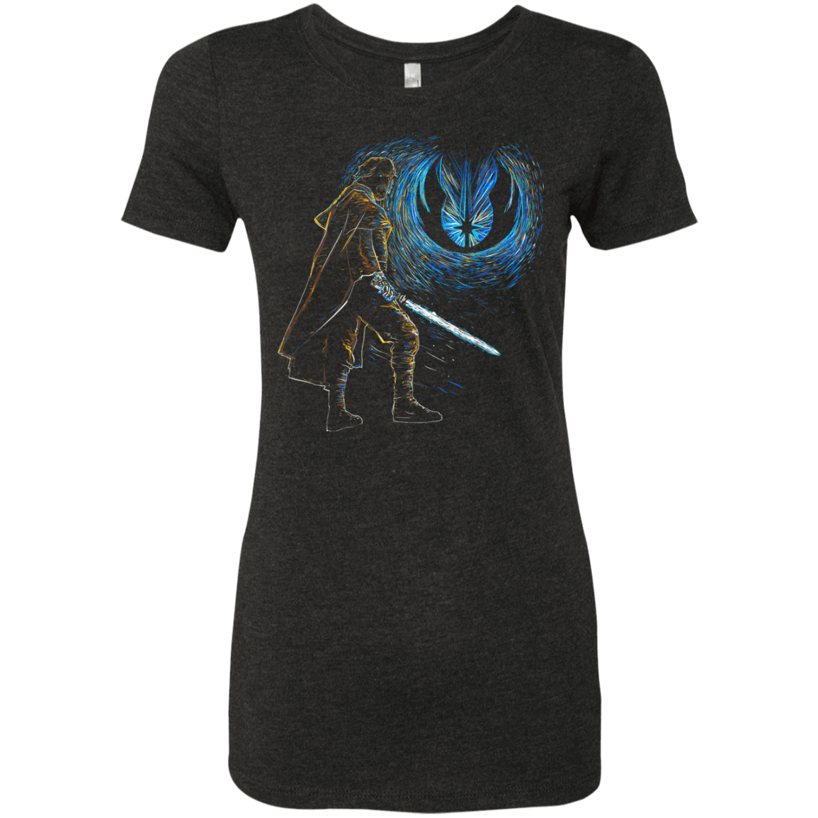 T-Shirts Vintage Black / Small Starry knights Luke Women's Triblend T-Shirt