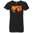 T-Shirts Black / YXS Starry Middle Earth Girls Premium T-Shirt
