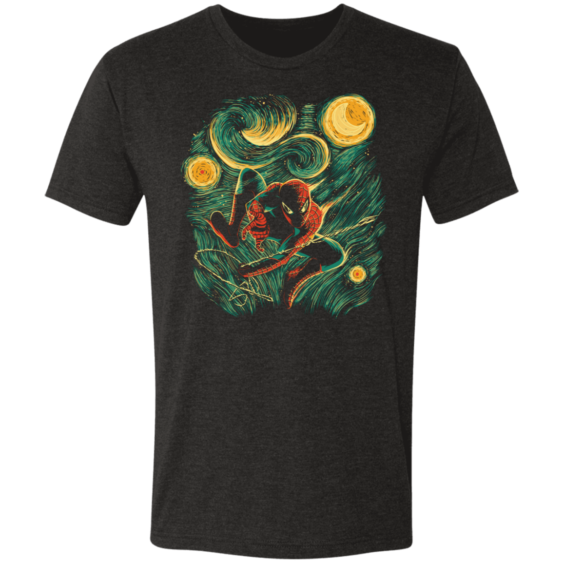 T-Shirts Vintage Black / S Starry Parker Men's Triblend T-Shirt