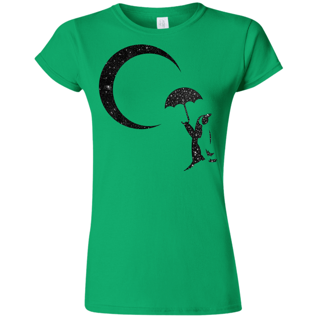 T-Shirts Irish Green / S Starry Penquin Junior Slimmer-Fit T-Shirt