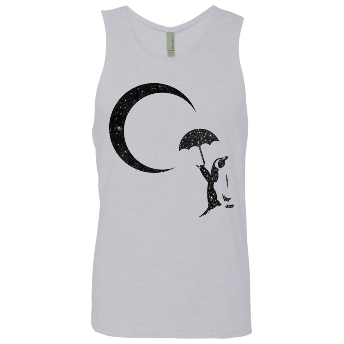 T-Shirts Heather Grey / S Starry Penquin Men's Premium Tank Top