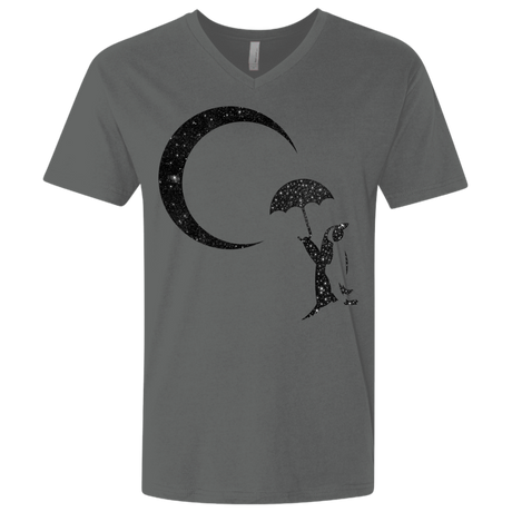 T-Shirts Heavy Metal / X-Small Starry Penquin Men's Premium V-Neck