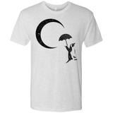 T-Shirts Heather White / S Starry Penquin Men's Triblend T-Shirt