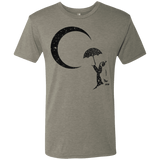 T-Shirts Venetian Grey / S Starry Penquin Men's Triblend T-Shirt