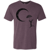 T-Shirts Vintage Purple / S Starry Penquin Men's Triblend T-Shirt