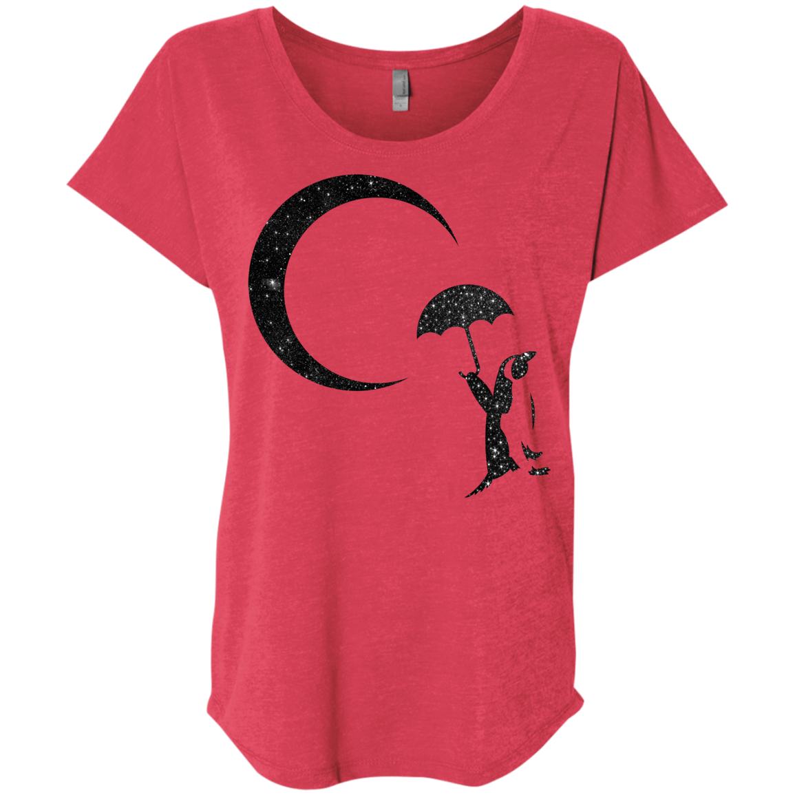 Starry Penquin Triblend Dolman Sleeve