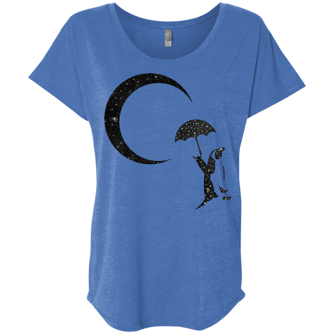 Starry Penquin Triblend Dolman Sleeve