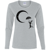 T-Shirts Sport Grey / S Starry Penquin Women's Long Sleeve T-Shirt