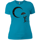 T-Shirts Turquoise / X-Small Starry Penquin Women's Premium T-Shirt