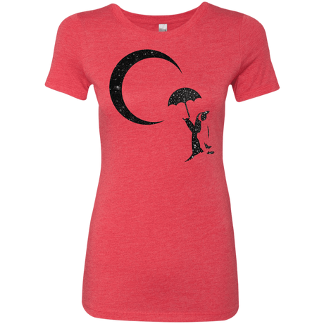 T-Shirts Vintage Red / S Starry Penquin Women's Triblend T-Shirt