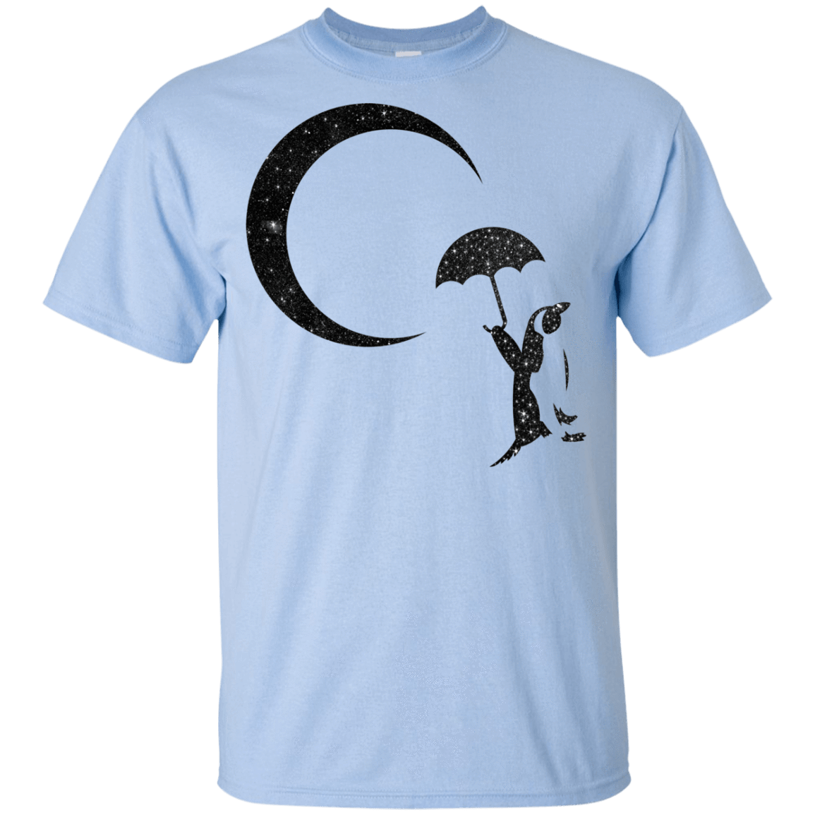 T-Shirts Light Blue / YXS Starry Penquin Youth T-Shirt