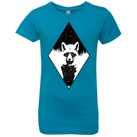 T-Shirts Turquoise / YXS Starry Raccoon Girls Premium T-Shirt