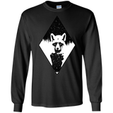 Starry Raccoon Men's Long Sleeve T-Shirt