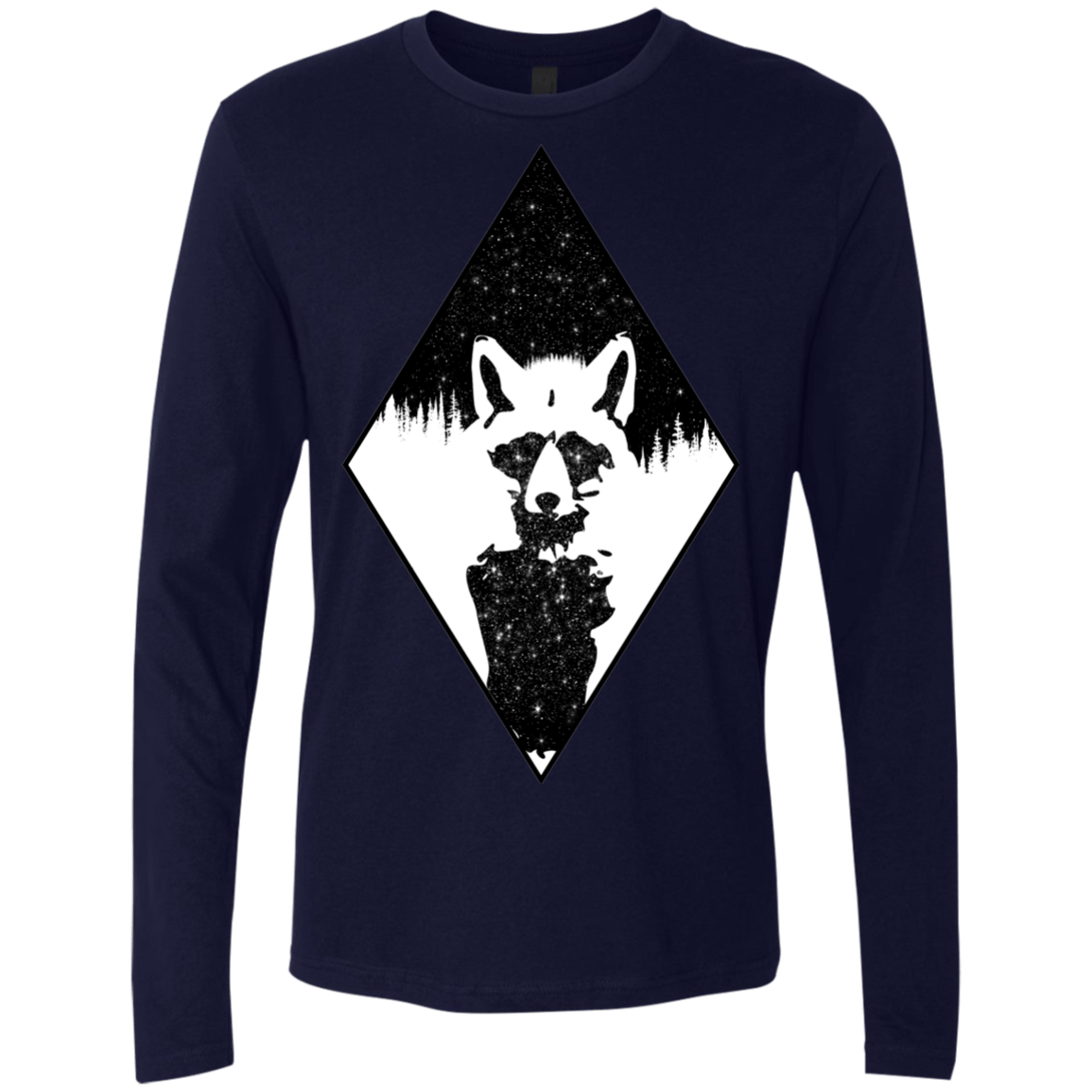 Starry Raccoon Men's Premium Long Sleeve