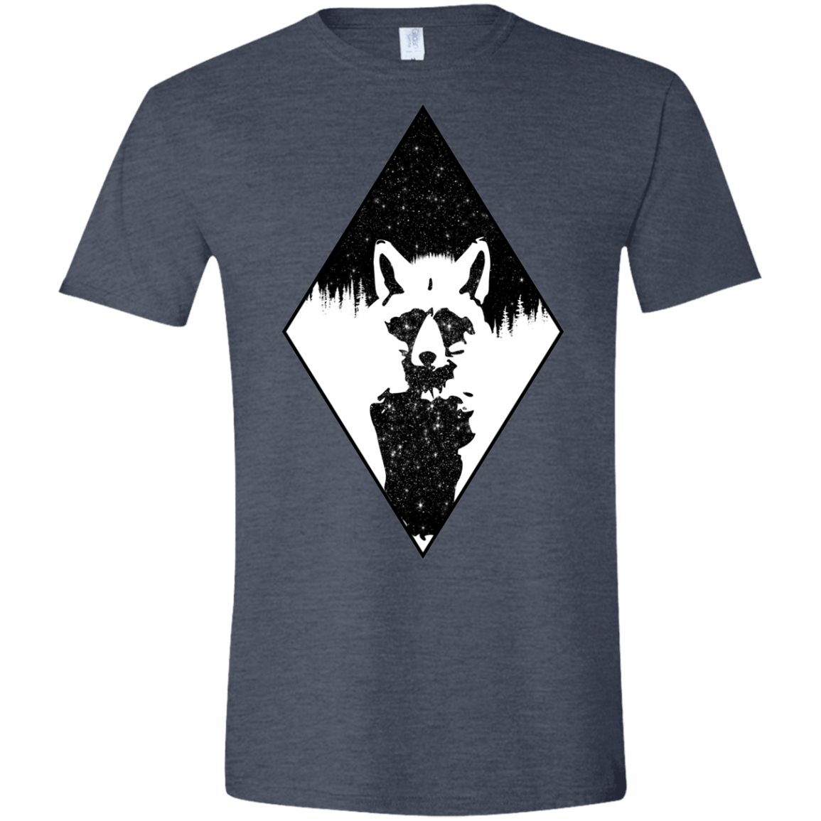 Starry Raccoon Men's Semi-Fitted Softstyle