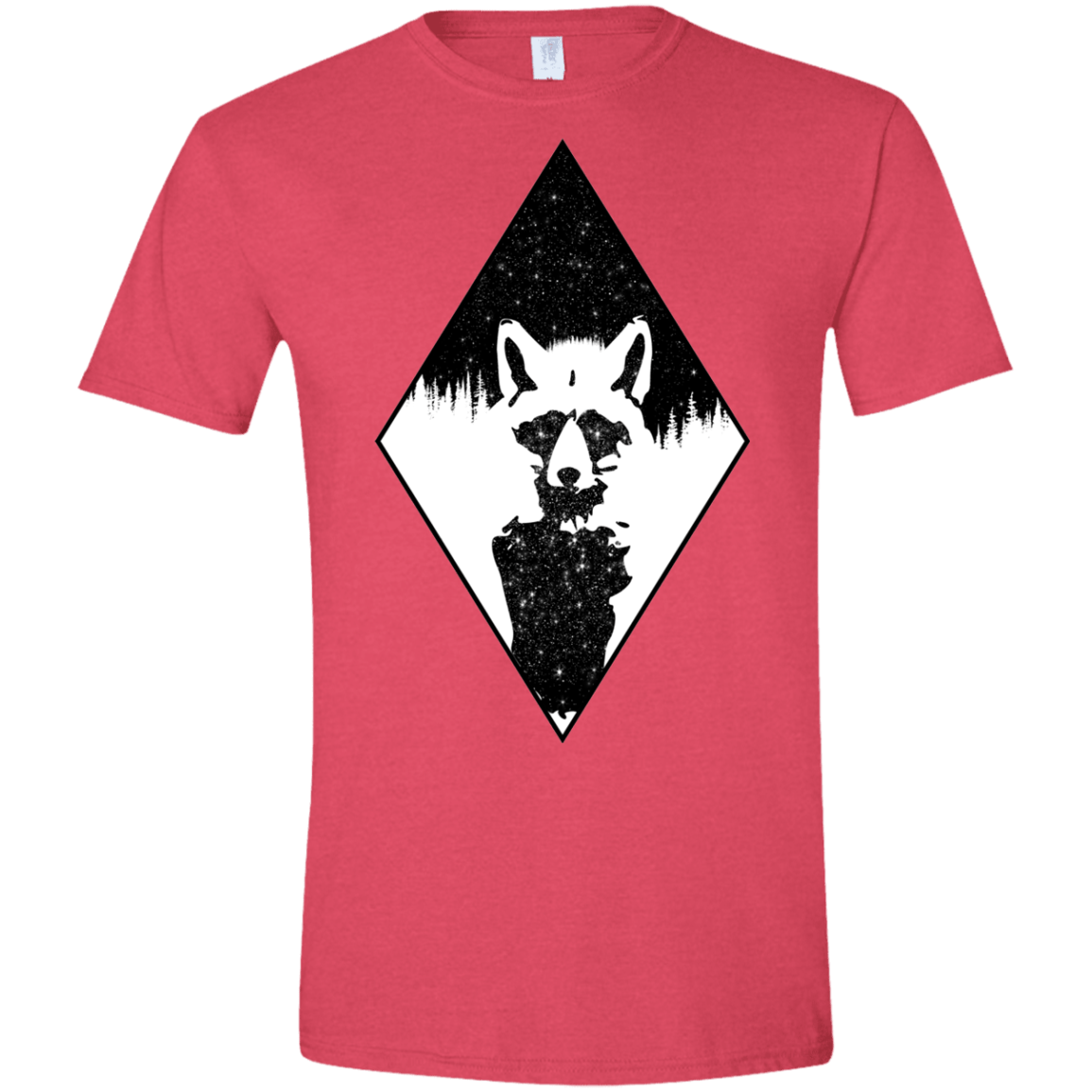 Starry Raccoon Men's Semi-Fitted Softstyle