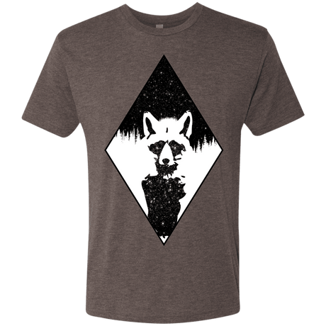 T-Shirts Macchiato / S Starry Raccoon Men's Triblend T-Shirt