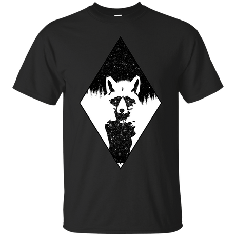 T-Shirts Black / S Starry Raccoon T-Shirt