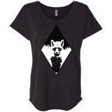 Starry Raccoon Triblend Dolman Sleeve