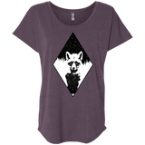 Starry Raccoon Triblend Dolman Sleeve