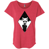 Starry Raccoon Triblend Dolman Sleeve