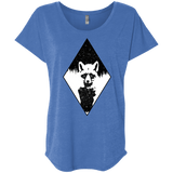 Starry Raccoon Triblend Dolman Sleeve