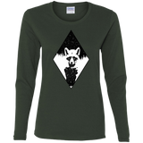 T-Shirts Forest / S Starry Raccoon Women's Long Sleeve T-Shirt