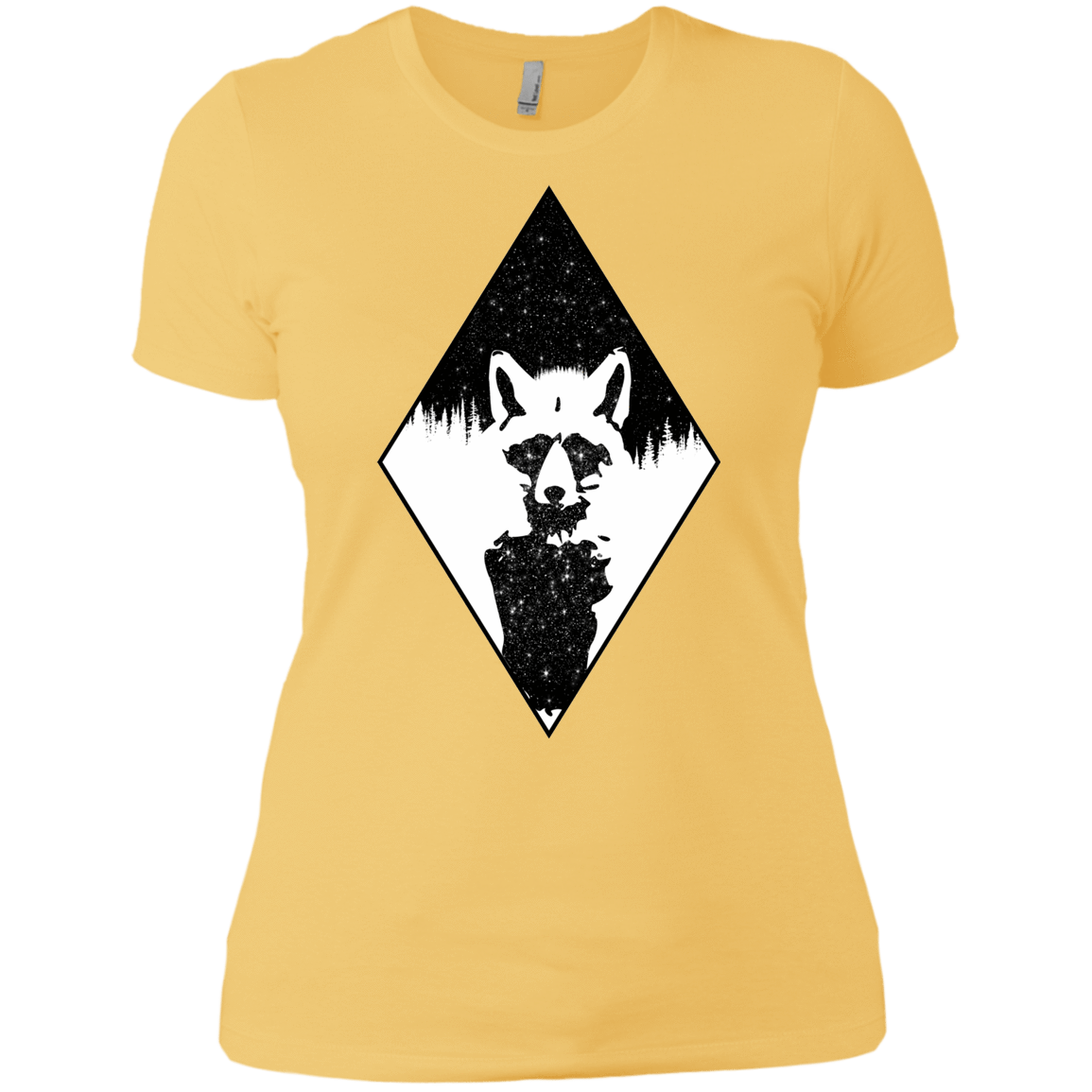 T-Shirts Banana Cream/ / X-Small Starry Raccoon Women's Premium T-Shirt