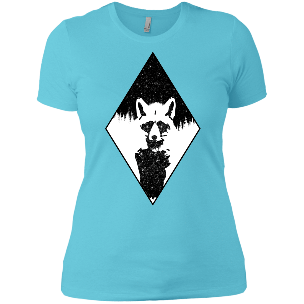 T-Shirts Cancun / X-Small Starry Raccoon Women's Premium T-Shirt