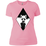 T-Shirts Light Pink / X-Small Starry Raccoon Women's Premium T-Shirt