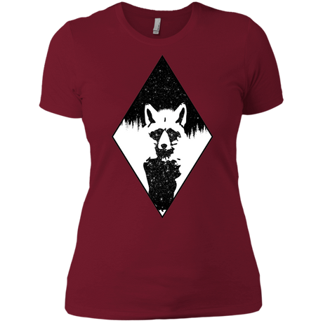 T-Shirts Scarlet / X-Small Starry Raccoon Women's Premium T-Shirt
