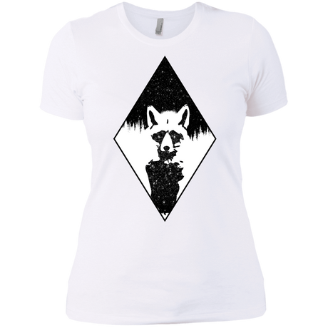 T-Shirts White / X-Small Starry Raccoon Women's Premium T-Shirt
