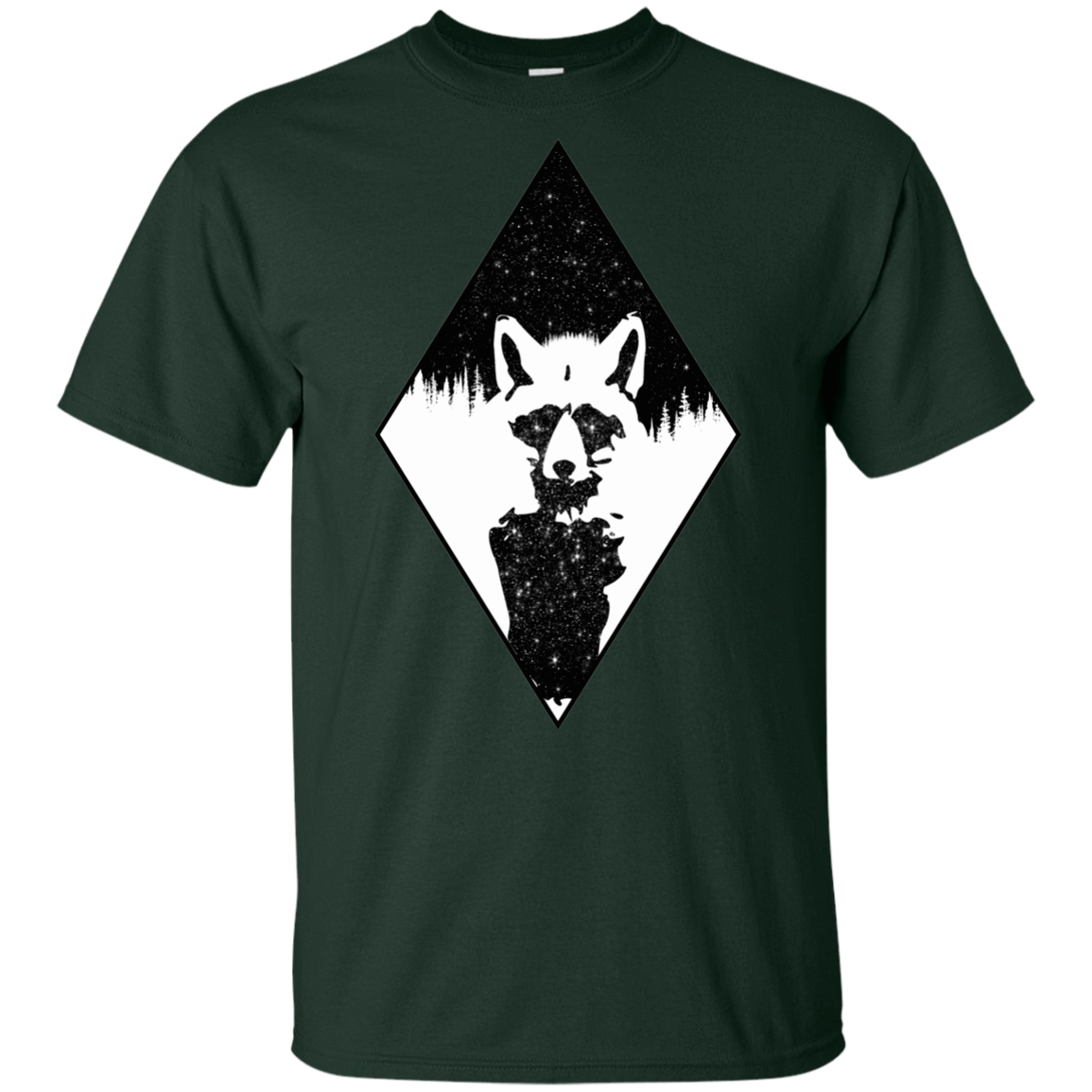 T-Shirts Forest / YXS Starry Raccoon Youth T-Shirt