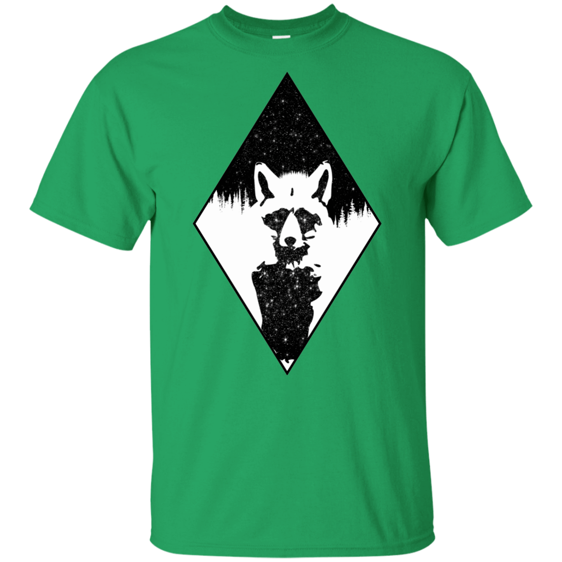 T-Shirts Irish Green / YXS Starry Raccoon Youth T-Shirt