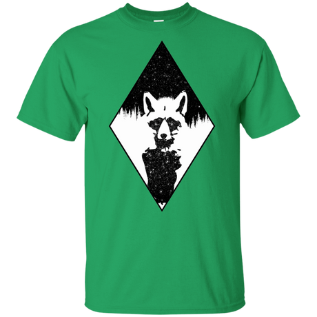 T-Shirts Irish Green / YXS Starry Raccoon Youth T-Shirt