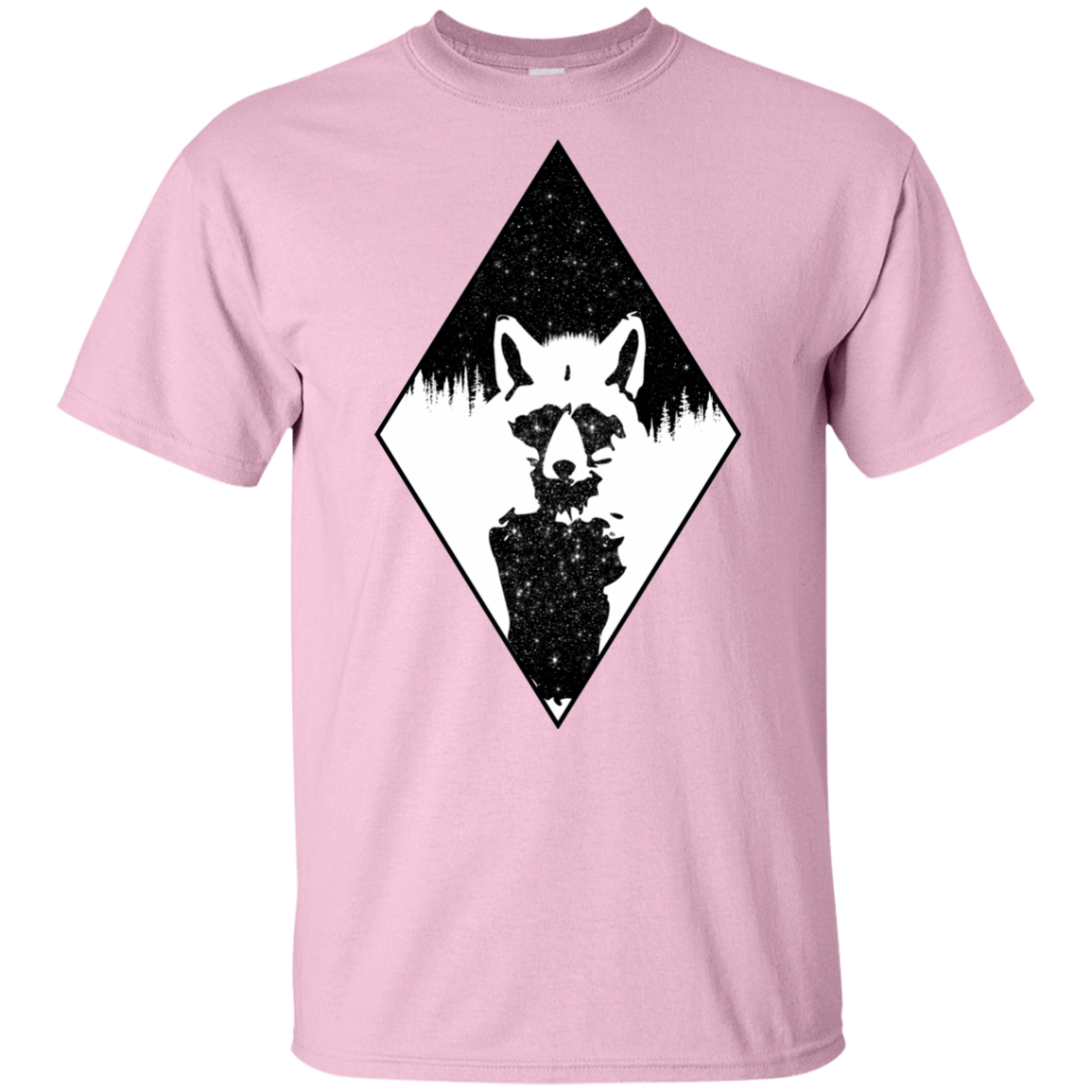 T-Shirts Light Pink / YXS Starry Raccoon Youth T-Shirt